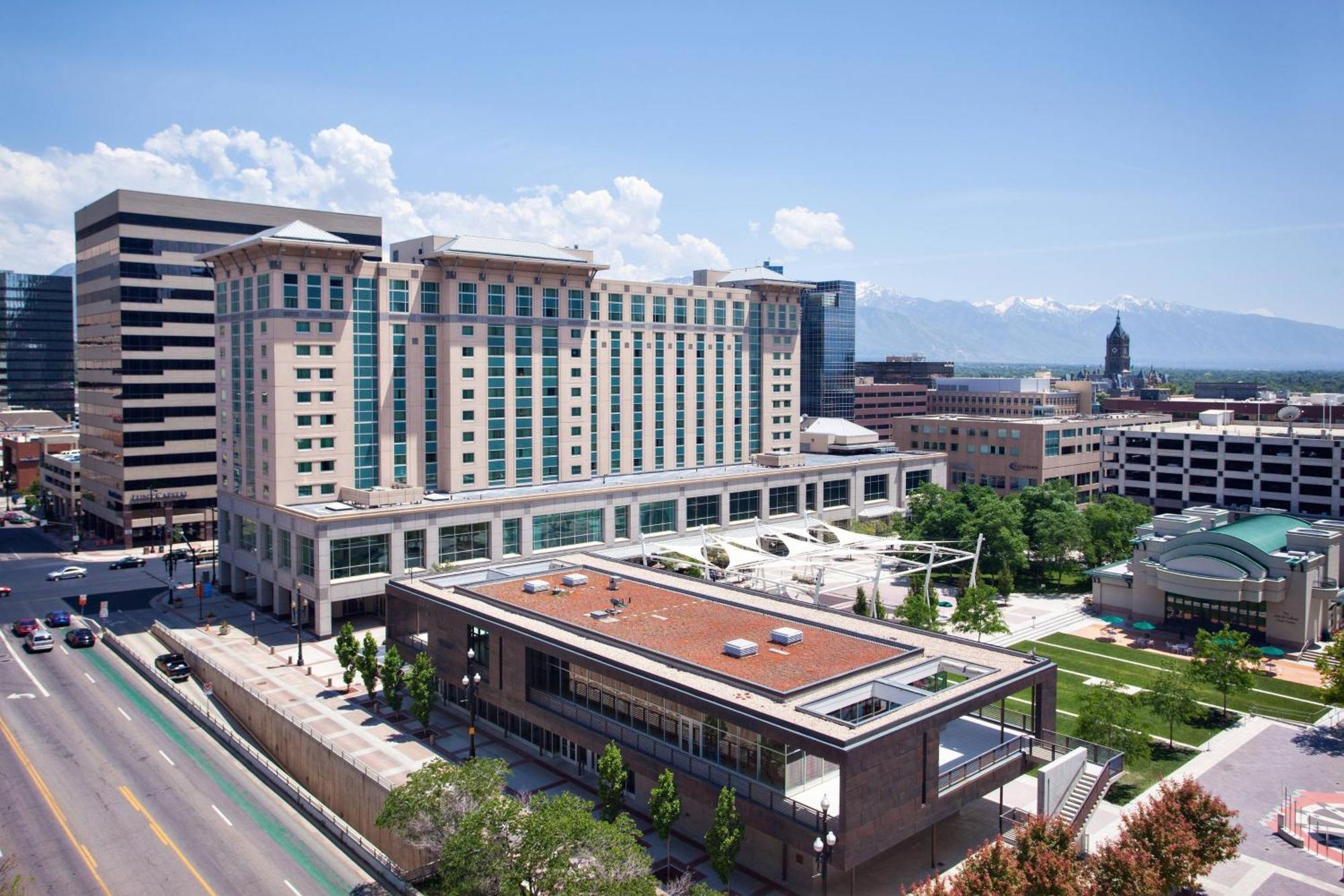 Marriott Salt Lake City Center Exteriör bild