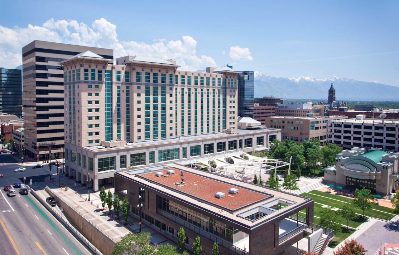 Marriott Salt Lake City Center Exteriör bild